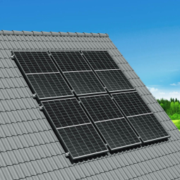 Solar-Inselanlage 2250 Schrägdach Victron 5kW + Pylontech Speicher 7.0