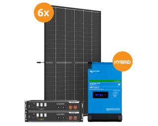 solar-pac 2610 basic Victron Hybrid 4kW + Pylontech Speicher 4.8