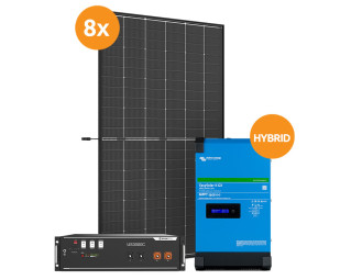solar-pac 3000 basic Victron Hybrid 5kW + Pylontech Speicher 3.5