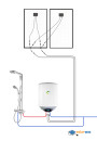 30L Warmwasser-PV 750 basic + Netzteil