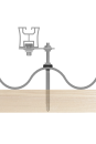 Montageset Schrägdach Wellplatten