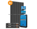 Solar-Inselanlage 860 Schrägdach Victron 1,6kW + Pylontech Speicher 4.8