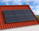 Solar-Inselanlage 1260 Schrägdach Victron 1,6kW + Pylontech Speicher 2.4