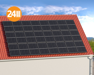solar-pac 10320 Schrägdach AlphaESS Hybrid Hi10 + Speicher 7.8