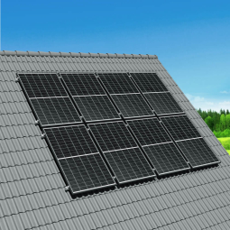 Solar-Inselanlage 3000 Schrägdach Victron 3kW + Pylontech Speicher 3.5